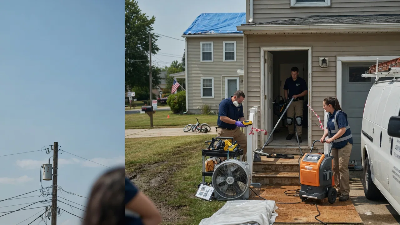 Water Damage Repair in Kincaid, KS near me
